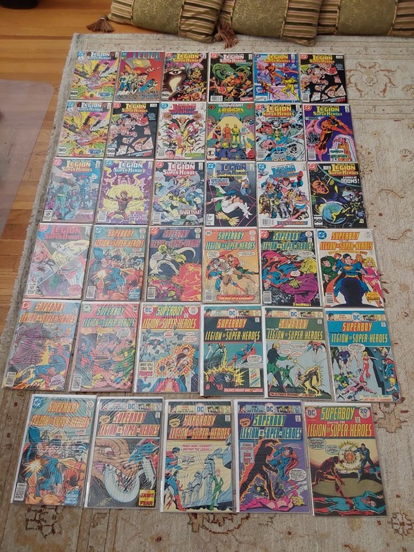LEGION OF SUPER-HEROES MEGA-LOT OF 35 HIGH-GRADE COMICS DEALER LOT CHEAP!