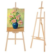 Easel Stand for Painting, Adjustable Wooden Easels for Painting Canvas Up to ...