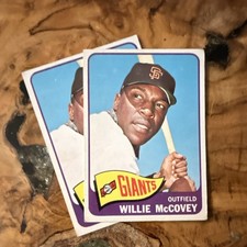 Topps 1965 Willie McCovey Rookie #176 San Francisco Giants MLB Baseball Card