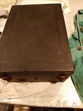 COLUMBIA GRAMOPHONE CABINET 201 IN GOOD CONDITION . WITH ALL PARTS SHOWN