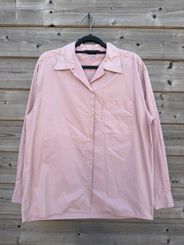 Max Mara, Chemise oversize Max Mara vintage rose pale très bon état femme taille M #986