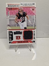 2024 Contenders Football - Rookie Ticket Swatches #RTS-JBN Jermaine Burton (RC)