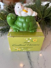 Vintage Avon Woodland Charmers Rabbit Turtle ...