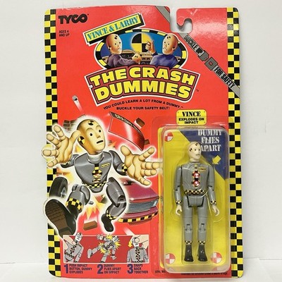 Tyco Crash Dummies LOT 1991 1992 - Larry, Vince, Spare Tire, Bot