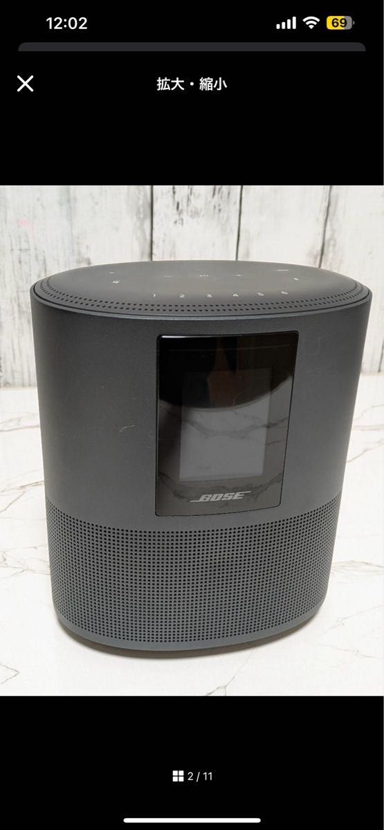 Bose Home Speaker 500 美品 Bose Home Speaker 500 wifi bluetooth black Confirmed