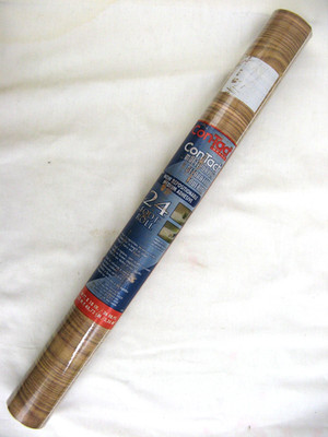 1 Roll Con-Tact Light Oak Medium Adhesive 24' x 18'' Roll Decorative Covering