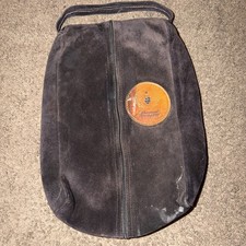 Sherwood Country Club Suede Bag W Leather Patch