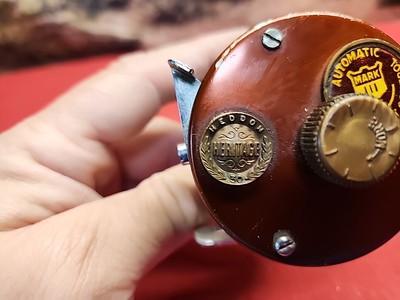 Rare Vintage Heddon Heritage Mark III Automatic Cast Control Reel