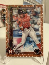2025 Topps Holiday Cam Smith Gold Holiday Lights RC #H121