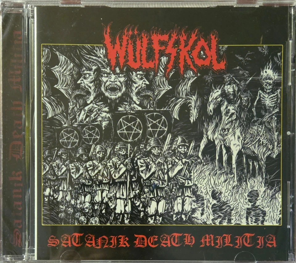 Wulfskol - Satanik Death Militia(CD/2021)HEXELLA IMPRECATION VLKOSLAK UTTERTOMB - Image 1 of 1