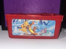 Vintage Huggies Baby Wipes Container Empty Pooh Friends FAIR CONDITION
