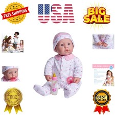 20-inch La Baby Soft Body Doll Washable Gift Set includes Magic Milk Bott...