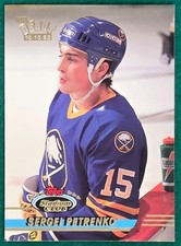 Sergei Petrenko - 1993-94 Topps Stadium Club #373 - Sabres Debut Hockey Card