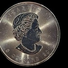 2016 .9999 Silver Canada Maple Leaf with Maple Leaf Privy $5 Queen Elizabeth II — photo 5