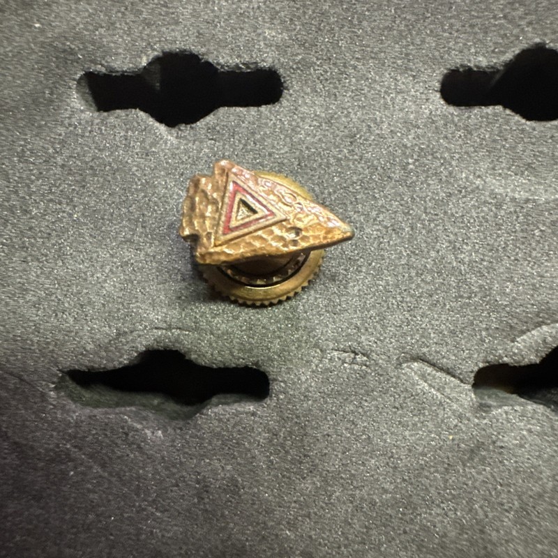 Vintage YMCA Indian Arrowhead Tie Tack Or Lapel Pin