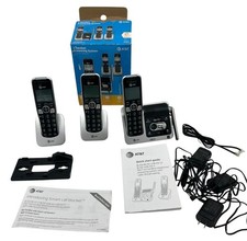 NIB AT T 3 Handset BL102-3 Answering System W/ Smart Call Blocker  Caller ID