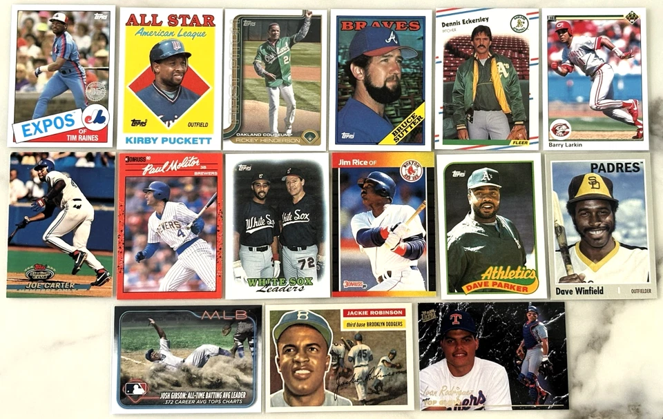 LOTE DE 45 MIEMBROS MLB SALÓN DE LA FAMA 1988-2025 RUTH MANTLE AARON MAYS KOUFAX ¡MÁS! Foto 3 de 4