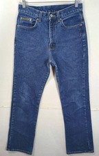 Vintage Calvin Klein Hi Rise Jeans Blue Mom 80's Logo Sz 5 USA Cotton 28x29