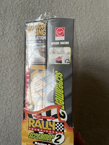 Screamer 2 Rally Championship Racing Pack Virgin Interactive PC Big Box SEALED - Picture 7 of 10