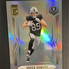 2025 Panini Donruss Elite Football Brock Bowers #13 Rookie Las Vegas Raiders