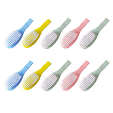 10Pcs Baby Hair Brushes Set - Baby Soft Bristles Massage Brush Cradle Cap Hair S