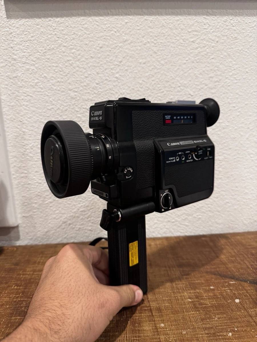 Caméra Canon Super 8 512XL – Chargeur KODAK VISION 3 – Occasion – Cinéma Vintage