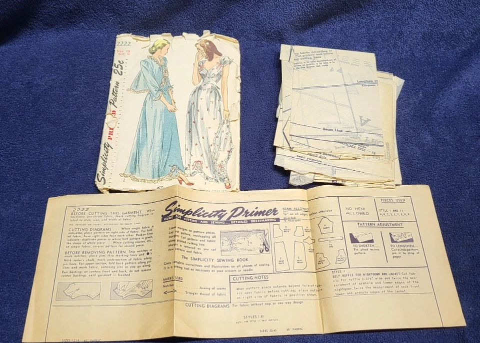 12 VTG Sewing Patterns 50's-60’s Women's most size 16 Advance Simplicity Mccall - Image 2 of 4