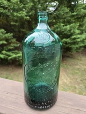 Vintage Industrial Soda Bottle Monteroy Marting Argentina