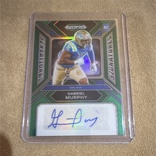 Panini 2024 Prizm Draft Picks Gabriel Murphy Green Prizm Rookie UCLA