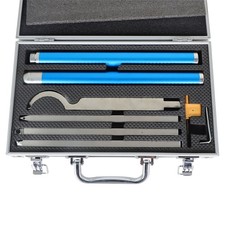 8 Pack Carbide Tipped Wood Turning Tools Set Lathe Rougher Finisher Tools New