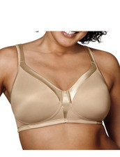 Playtex 18 Hour Silky Soft Smoothing Bra 4803 Wirefree NUDE 38B - NEW