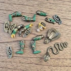 Vintage GI Joe ARAH Cobra Leader 1986 Serpentor Figure Parts Repair Damaged