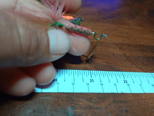 Rooster Tail Spinners fishing lure lot Bass Muskie Walleye Catfish Crappie Trout - Picture 5 of 18