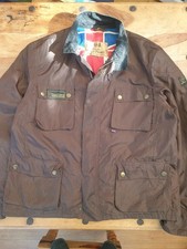 Belstaff Men's Black Prince Quilted Jacket Size XL