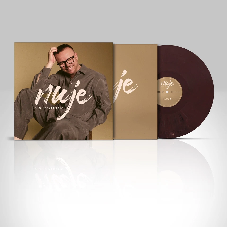 Gigi D'Alessio - Nuje (2025) LP Brown Marbled Vinyl Pre-order