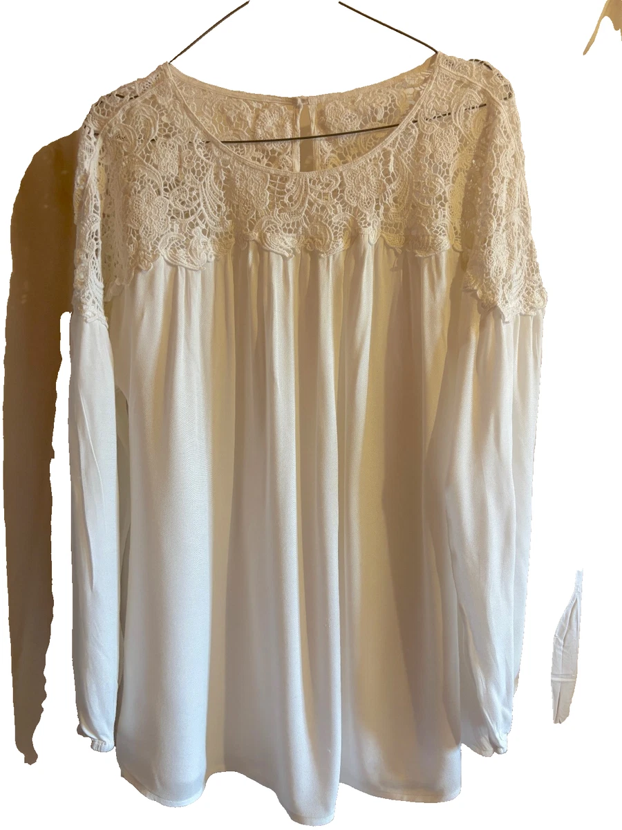 Chemise Tunique Promod Taille 40 En Blanc Cassé - Occasion Très Bon état, Style Décontracté, Pour Femme