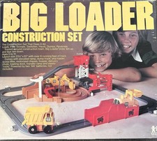 TOMY Big Loader Vintage Construction Play Set with Track  Vehicles