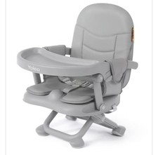 YOLEO Baby High Chair Booster Seat for Dining Table, Adjustable Height Travel