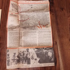 Vintage WWII Newspaper Page — photo 1