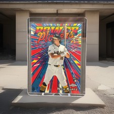 2025 Topps Chrome Update Series - Power Players Nick Kurtz #PP-30 (RC)