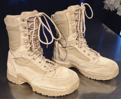 Danner TFX Boots Women's Size 6.5 Suede Leather & Nylon Desert Tan Color #26018