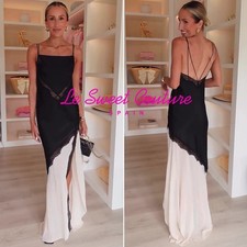 ZARA WOMAN SS25 BLACK/ECRU COMBINATION LACE DRESS ALL SIZES 1067/625/093