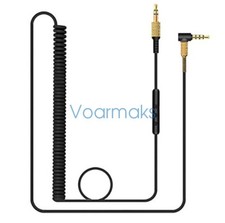 Audio Cable with Microphone for MARSHALL Major I, II, III Headphone Upgrade