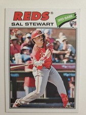 SAL STEWART 2026 TOPPS HERITAGE #221 CINCINNATI REDS