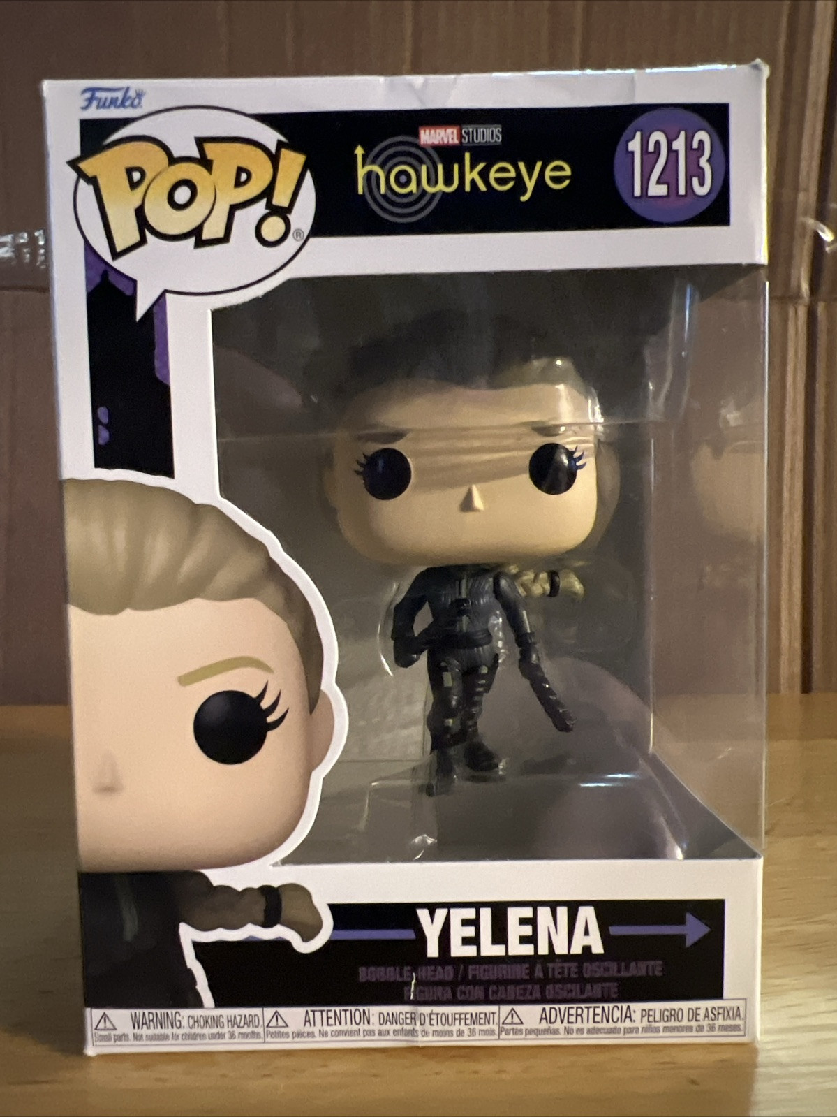 Funko Pop Marvel Hawkeye Yelena #1213 Slight Box Wear