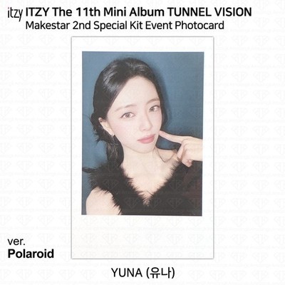ITZY 11th Mini Album TUNNEL VISION MakeStar 2nd Special Kit