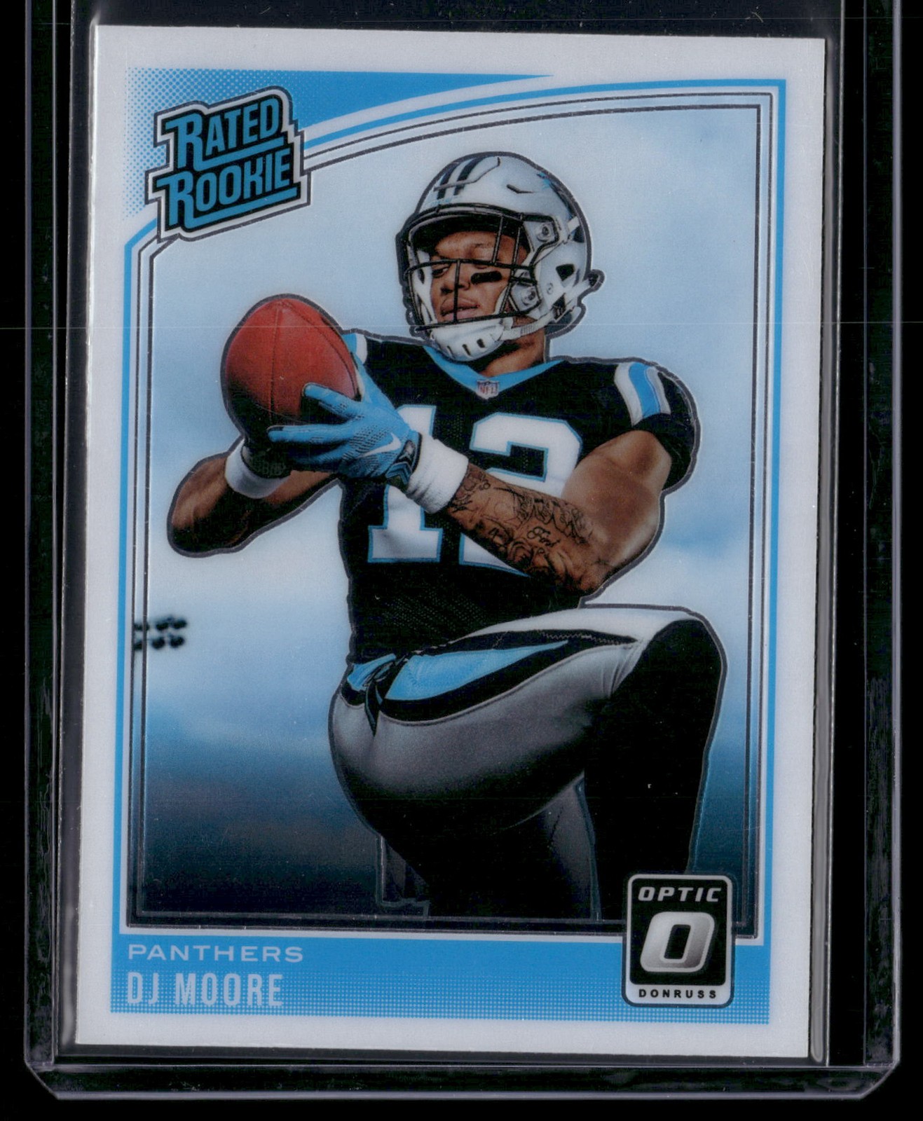 2018 Donruss Optic #166 DJ Moore Bronze