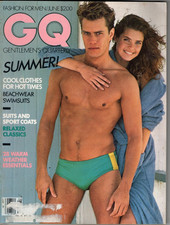 GQ June 1981 Bruce Weber Bob Menna Michael Schoeffling Peter Cook Carol Alt