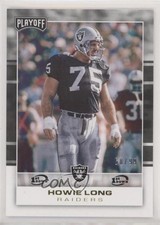 2017 Panini Playoff 1st Down 60/99 Howie Long #161 HOF o6b