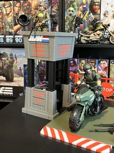 Gi Joe Classified Ram Cycle/Breaker, Checkpoint Alpha 80’s 3D Print W Sniper Set